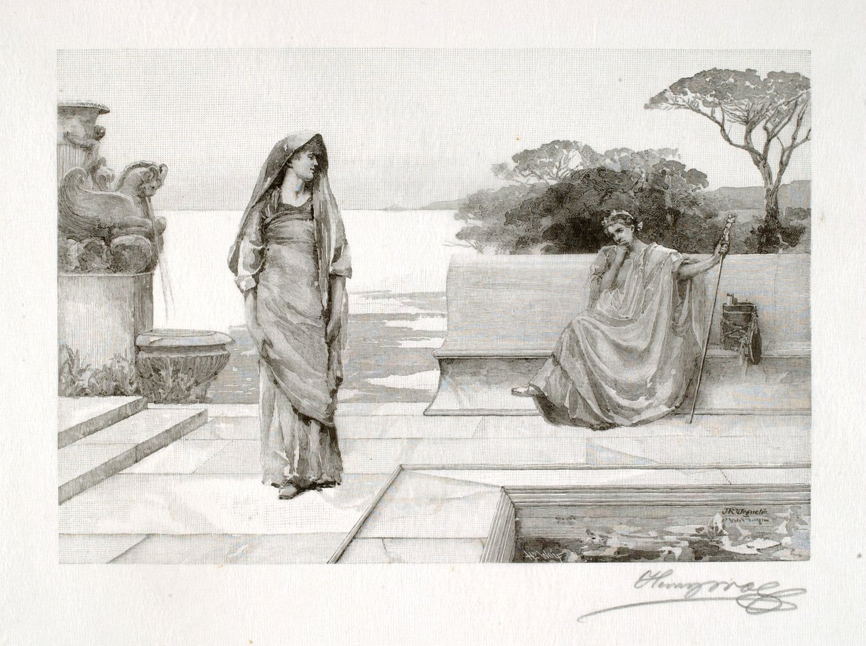 Orazio e Lidia da Henry Wolf