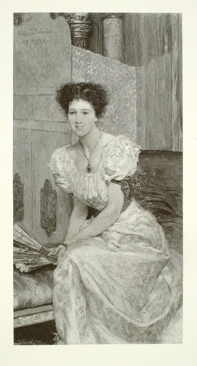 Signora Charles W. Wyllie da Henry Wolf