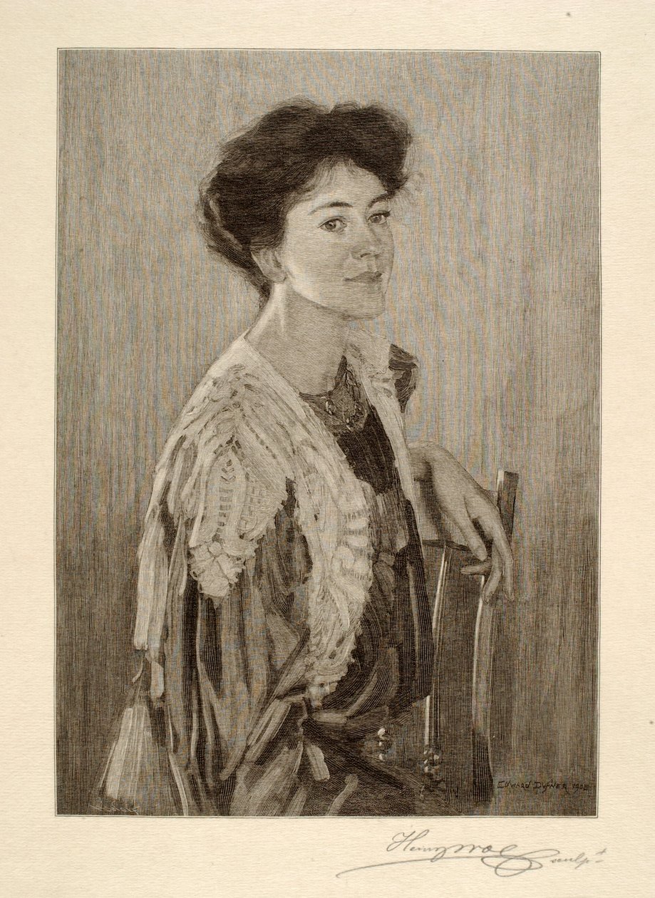 Signora Edmund F. Harding da Henry Wolf