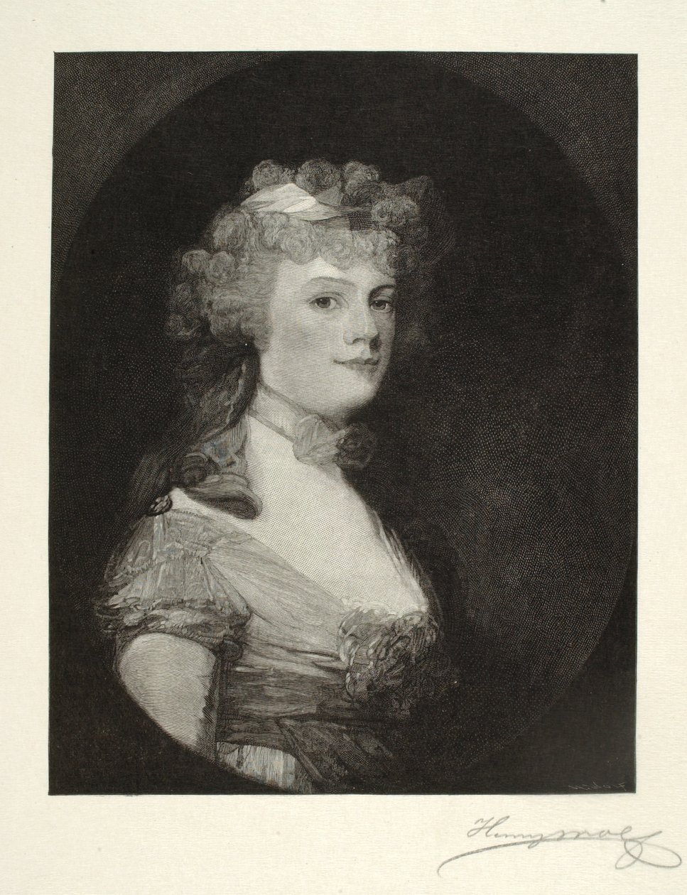 Signora James Greenleaf da Henry Wolf