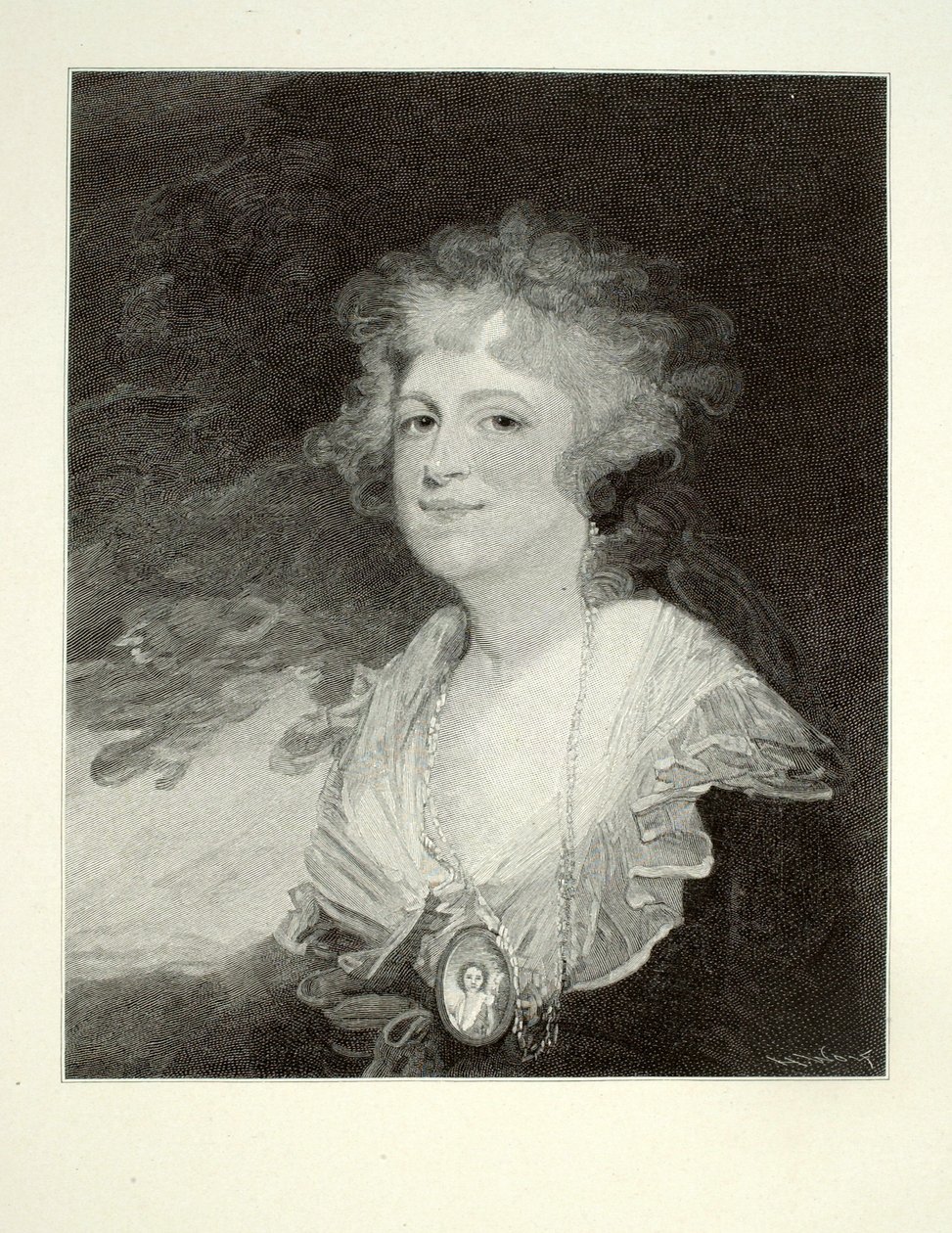 Signora Thomas Lea (Sarah Shippen) da Henry Wolf