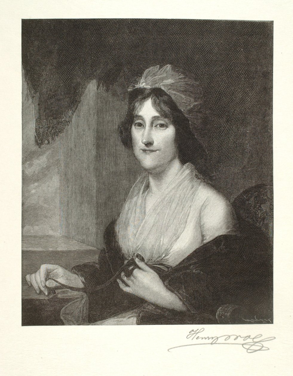 Signora William Rawle (Sarah Coates Burge) da Henry Wolf
