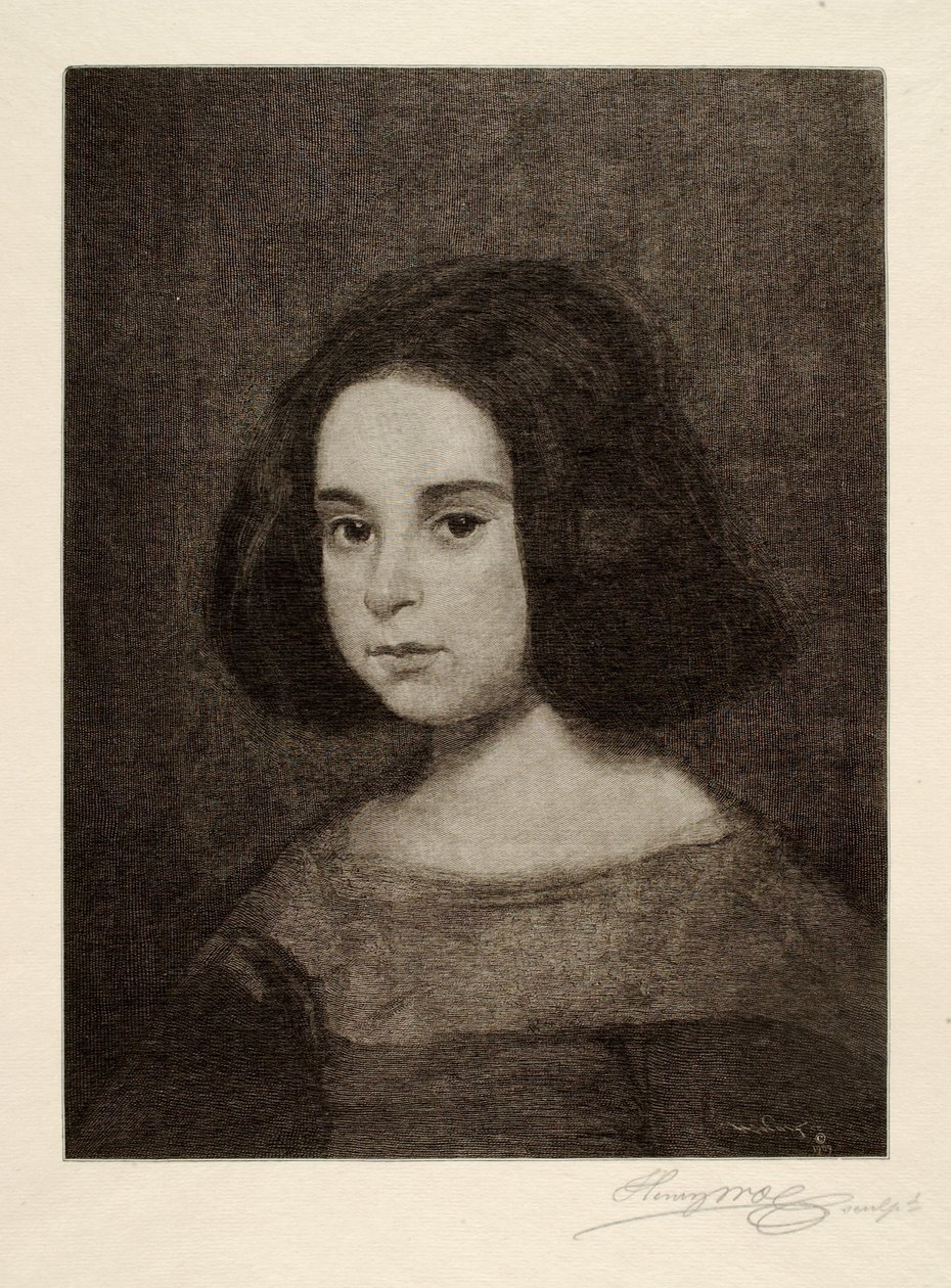 Ritratto di una ragazza da Henry Wolf