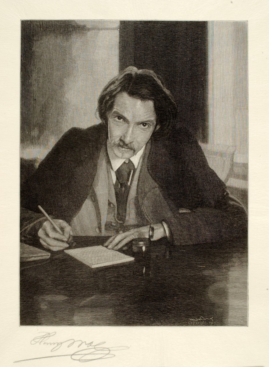 Robert Louis Stevenson da Henry Wolf