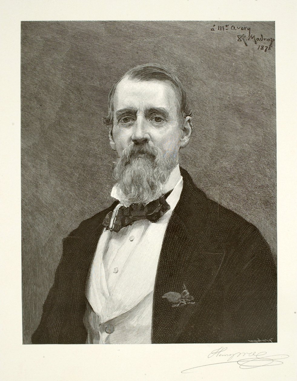 Samuel Putnam Avery da Henry Wolf