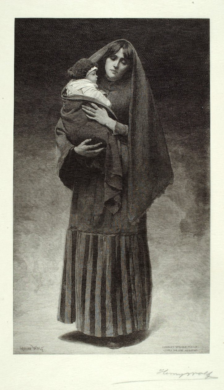 La vedova da Henry Wolf