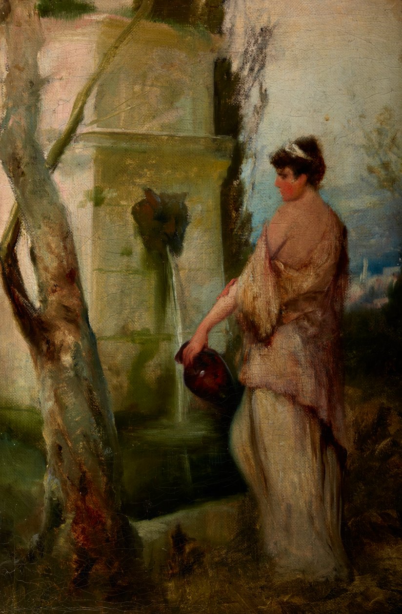 Ragazza al pozzo da Henryk Siemieradzki