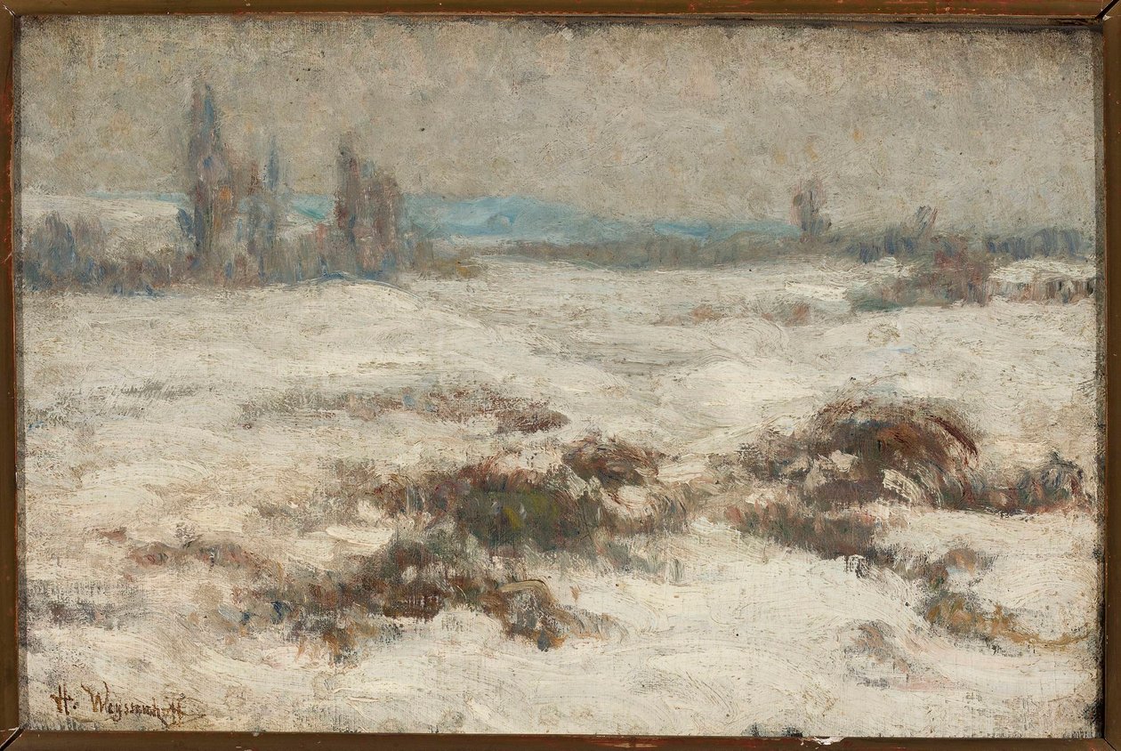 Paesaggio invernale da Henryk Weyssenhoff