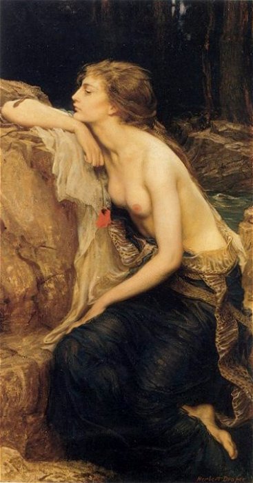 Lamia da Herbert James Draper