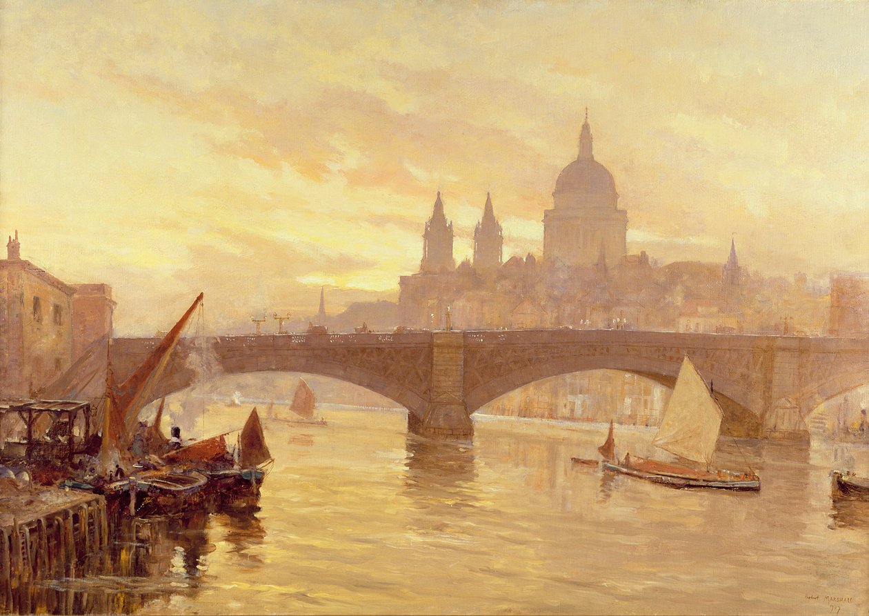 Ponte di Southwark da Herbert Menzies Marshall