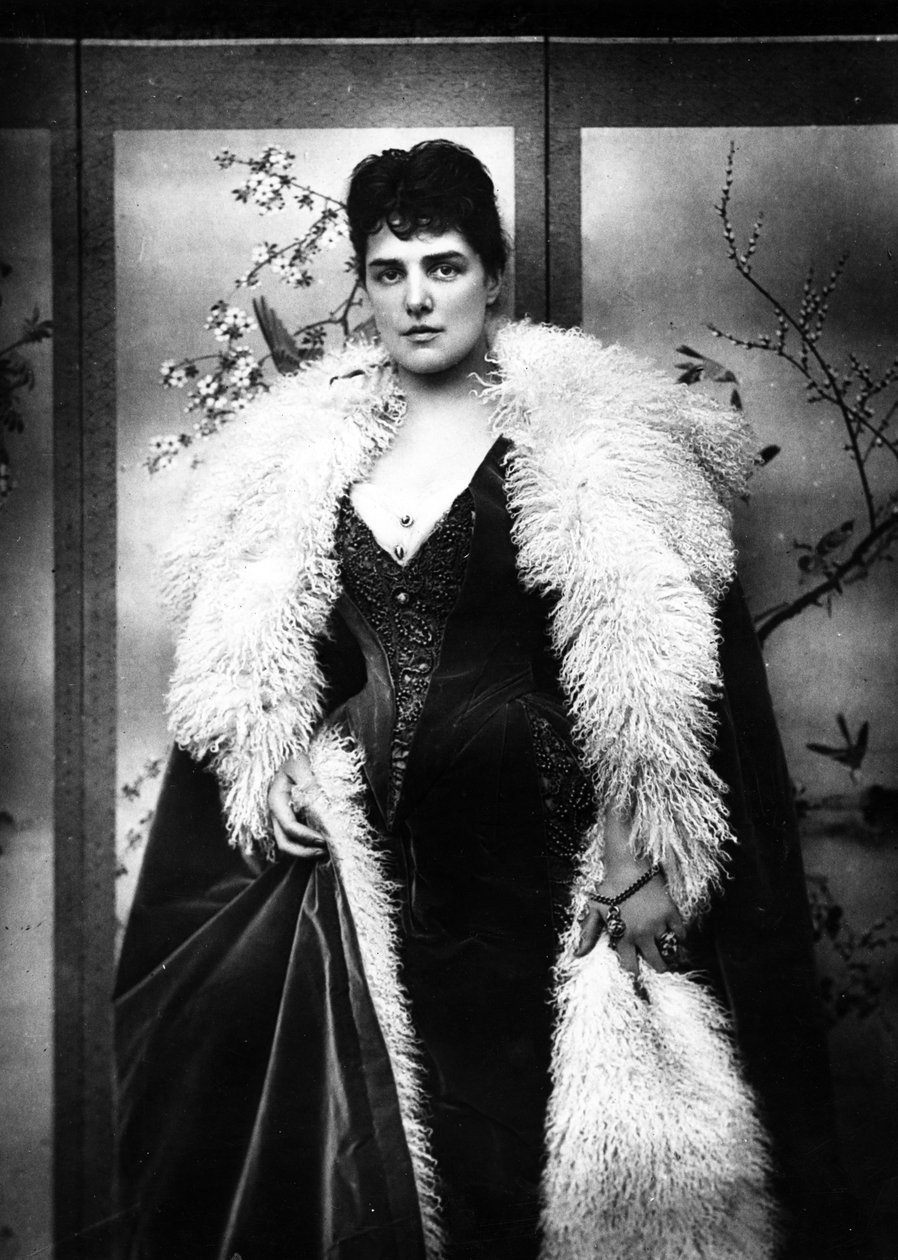Lady Randolph Churchill, 1888 da Herbert Rose Barraud