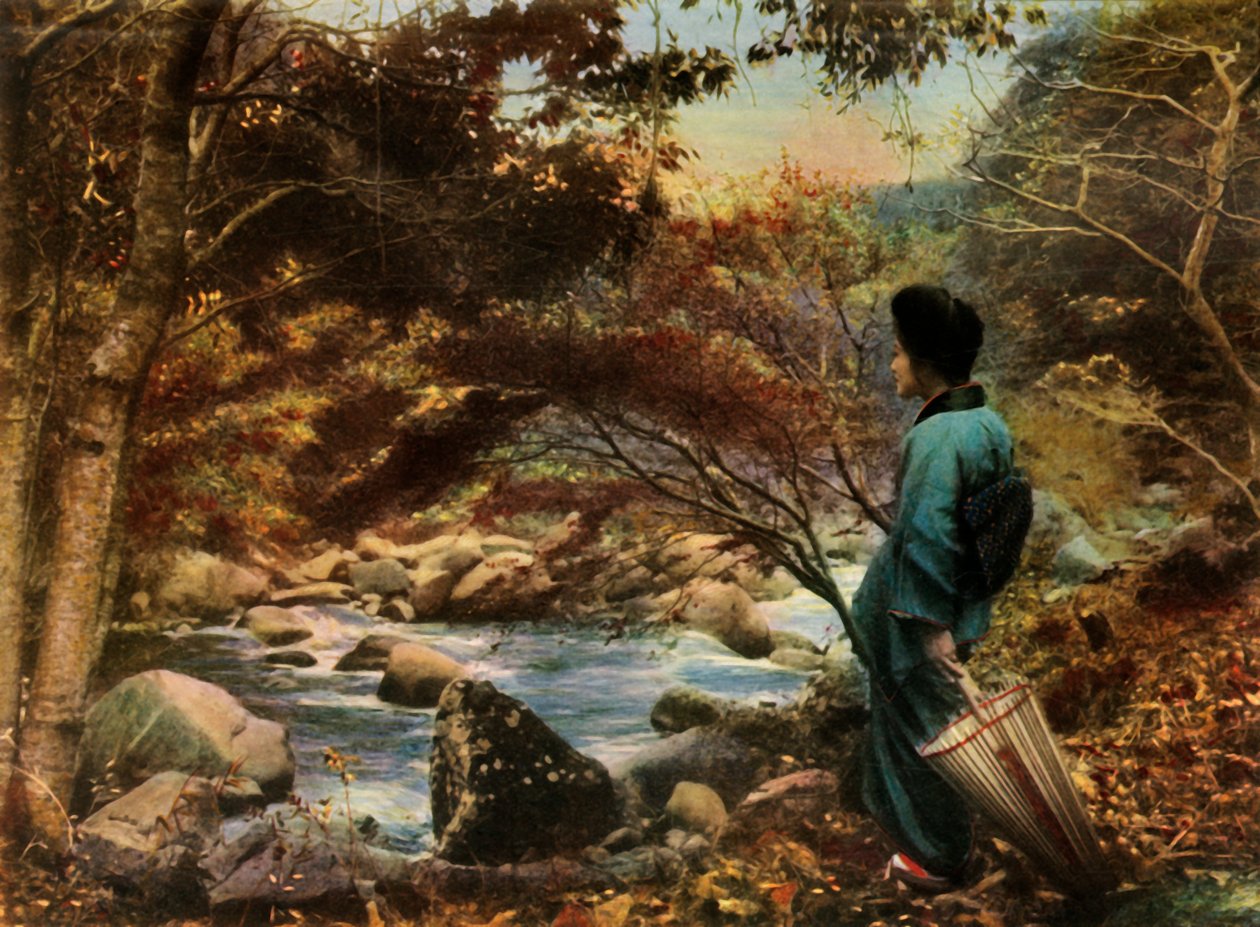 Autunno a Miyanoshita da Herbert Ponting