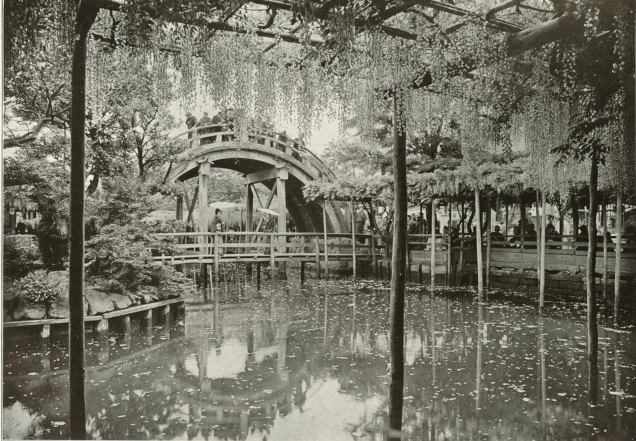 Kameido, 1910 da Herbert Ponting