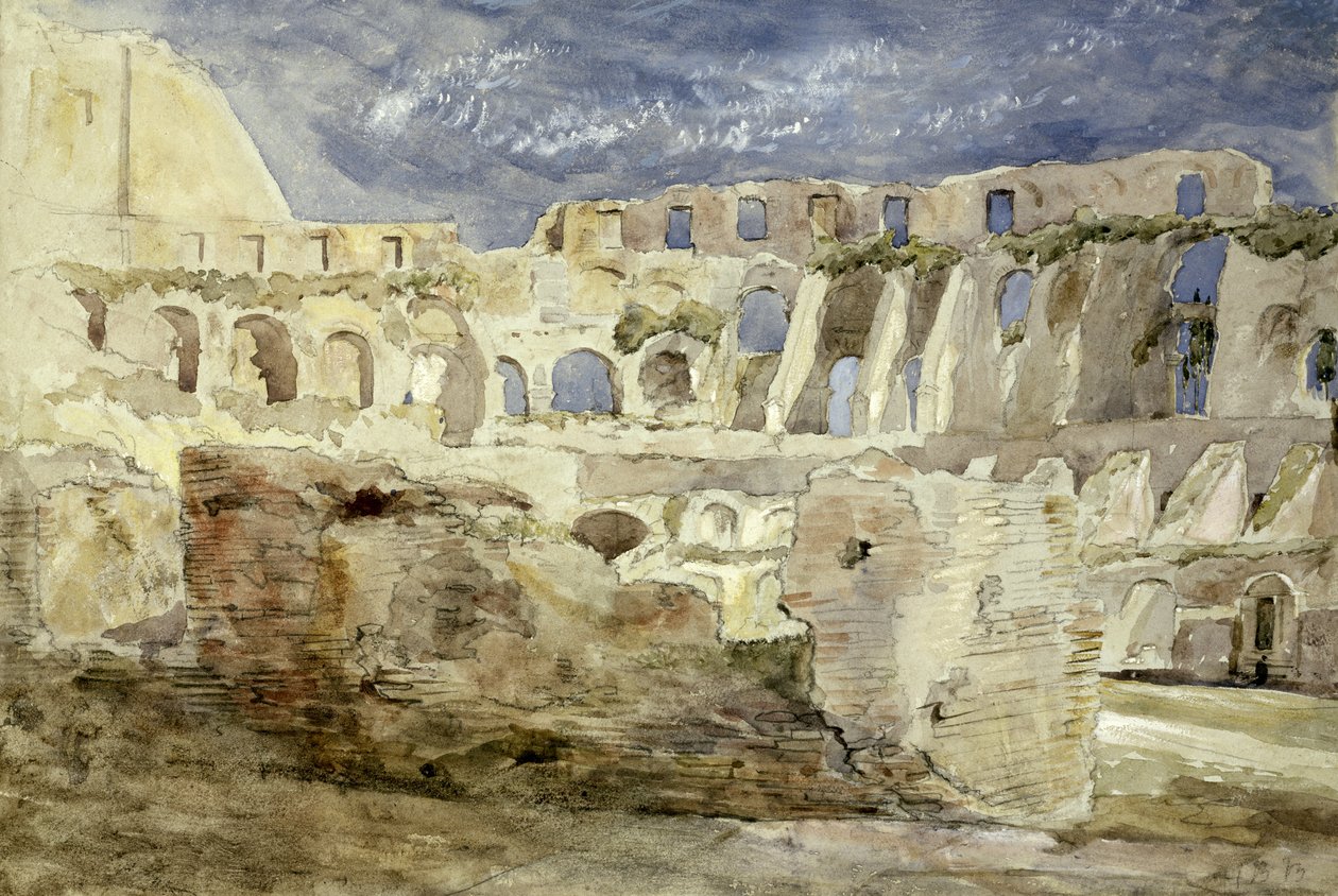 Il Colosseo, Roma da Hercules Brabazon Brabazon