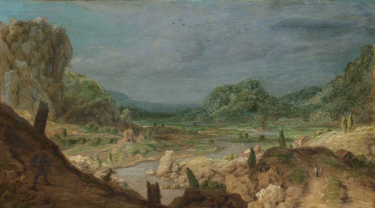 Valle del Fiume, c.1626-30 da Hercules Segers
