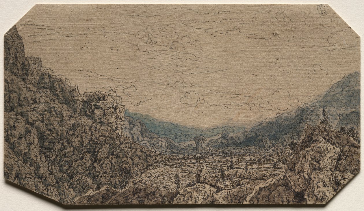 Valle chiusa da Hercules Seghers