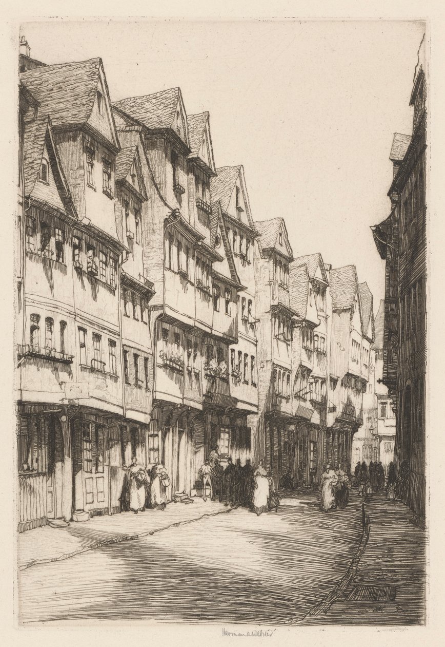 Klostergasse, Francoforte da Herman Armour Webster