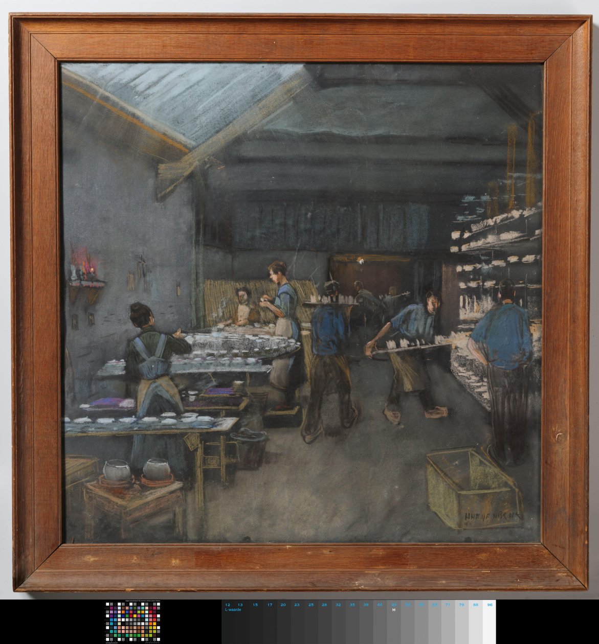 La vecchia fabbrica di ceramiche 