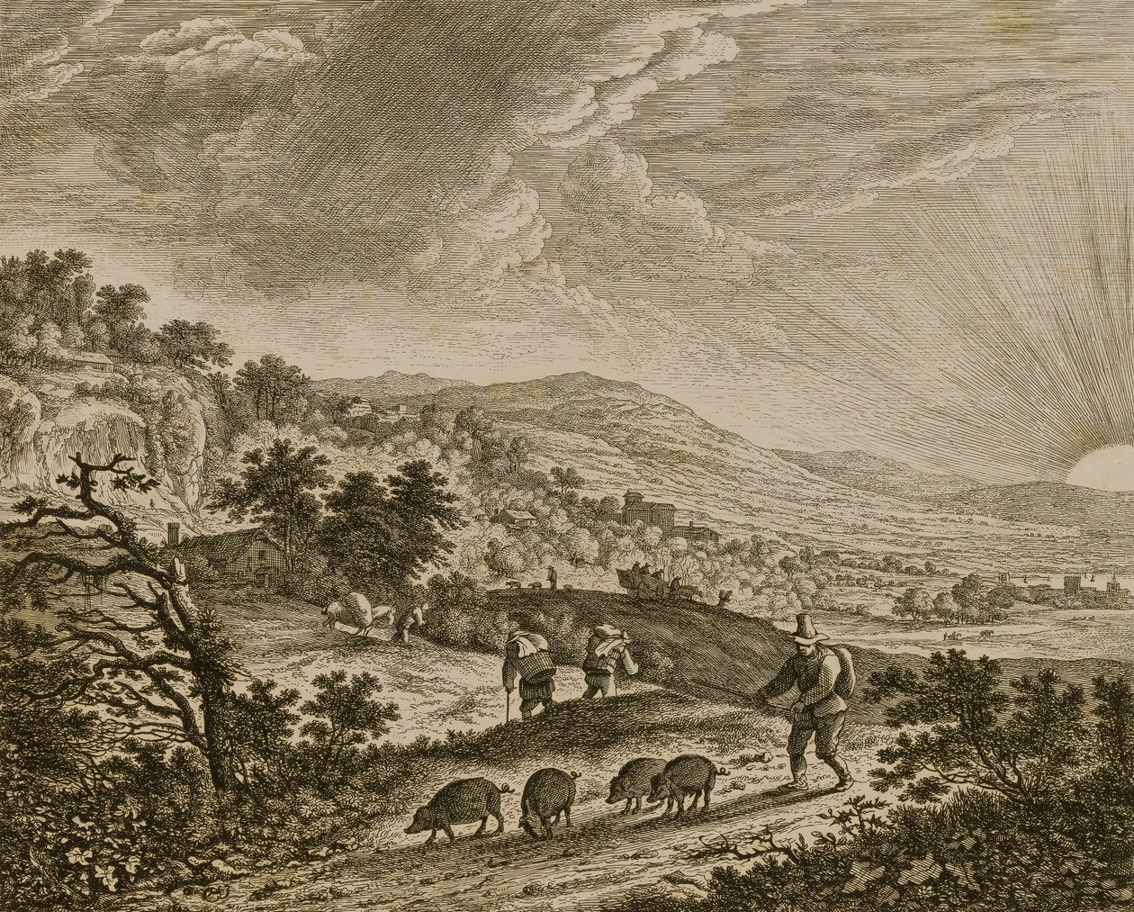 Le Porcher da Herman Saftleven