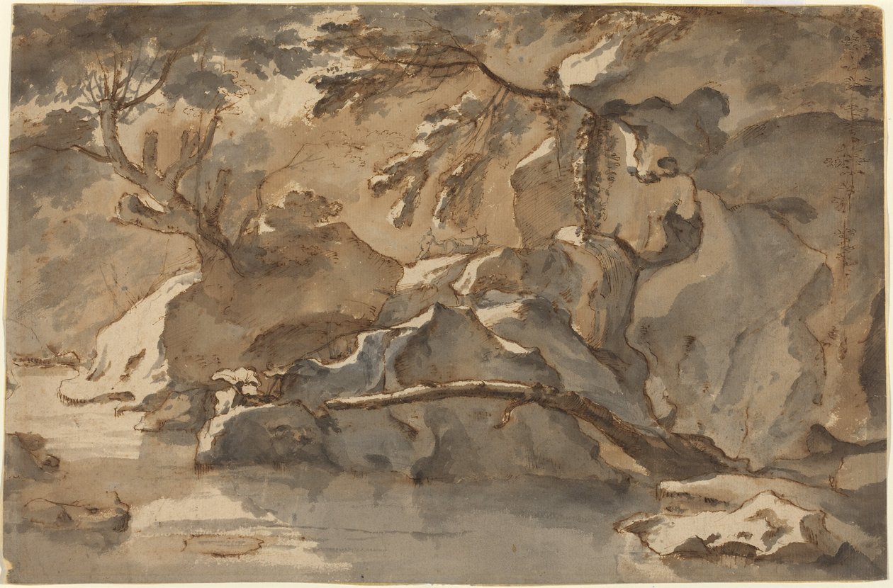 Paesaggio (dopo Paul Bril) da Herman van Swanevelt