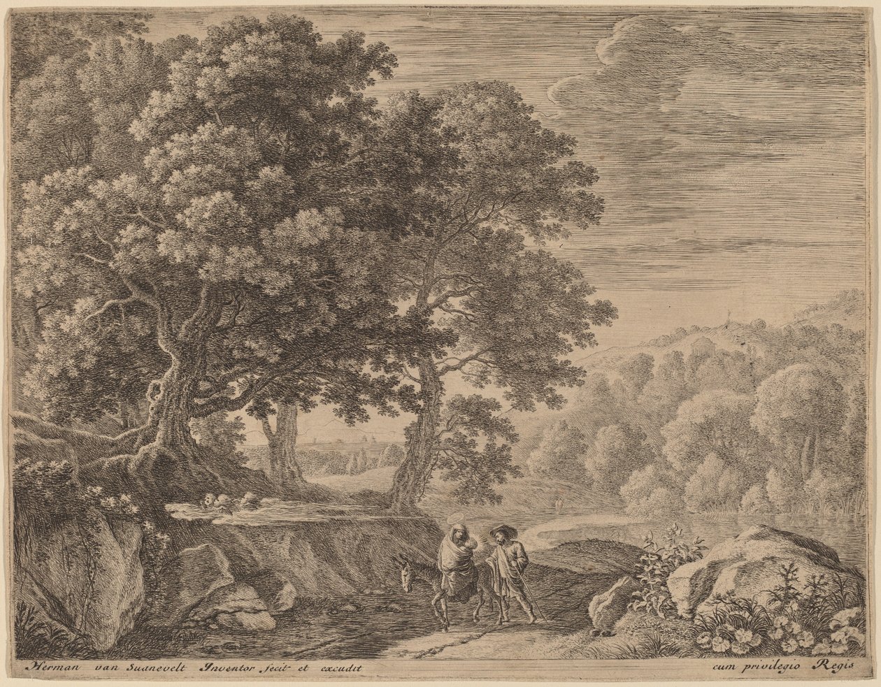 I Piccoli Angeli sulla Collina da Herman van Swanevelt