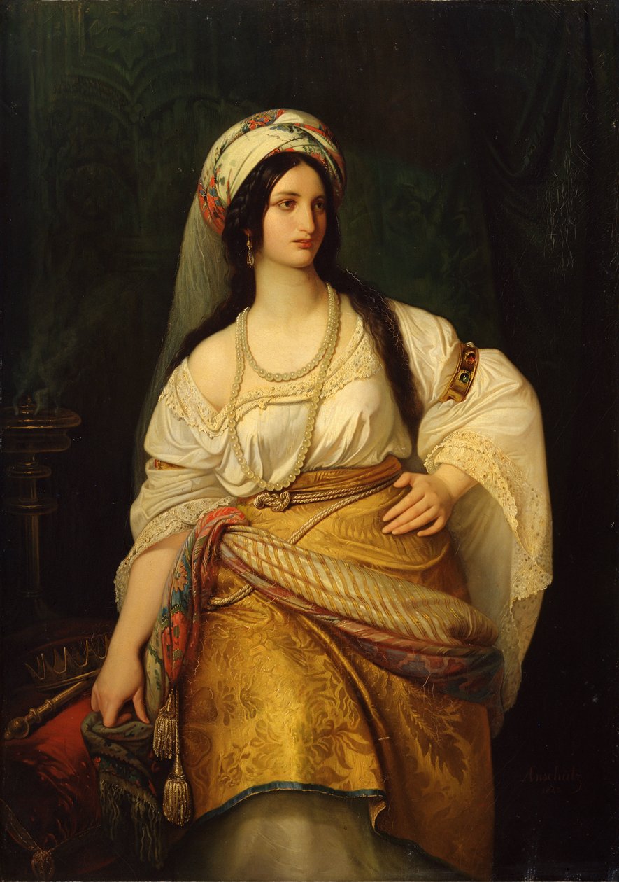 Ester, XIX secolo da Hermann Anschütz