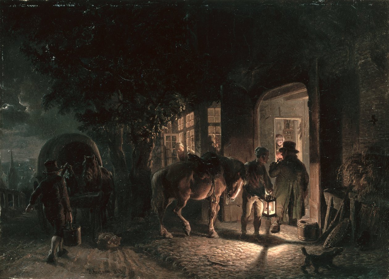 Davanti al Pub da Hermann Kauffmann