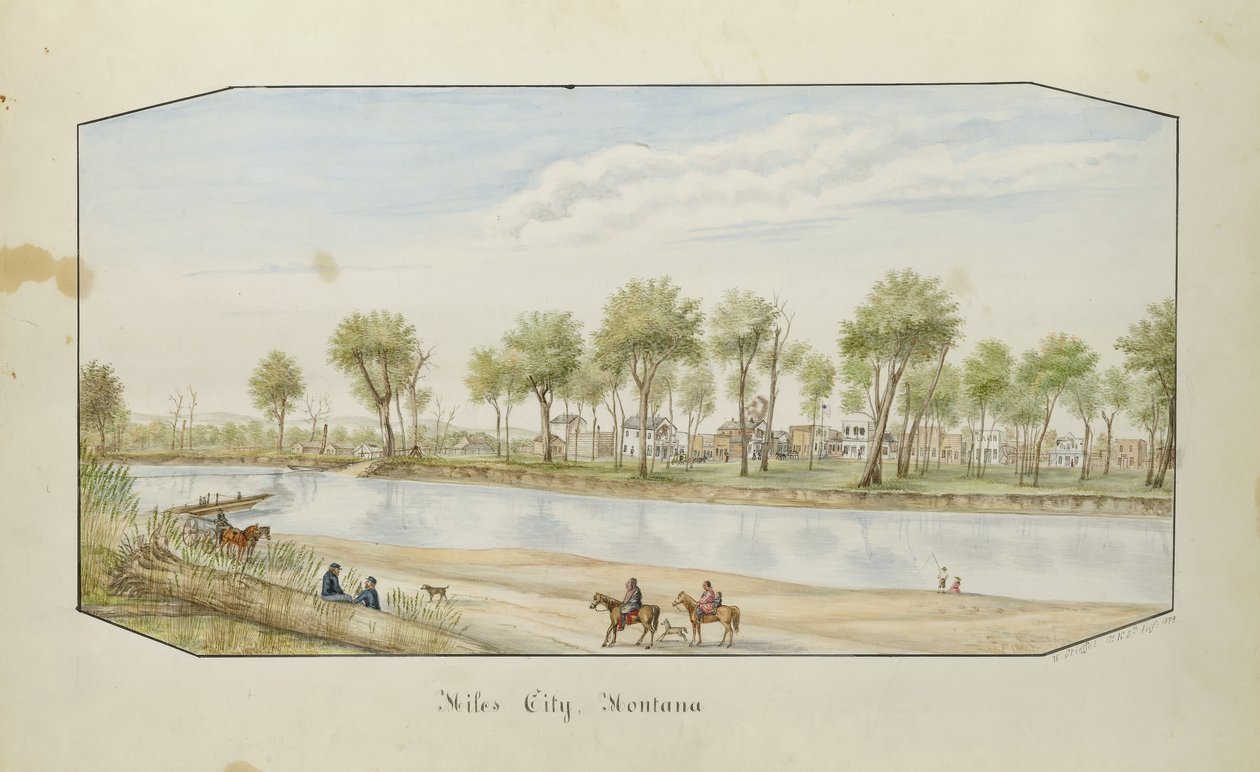 Miles City, Montana da Hermann Stieffel