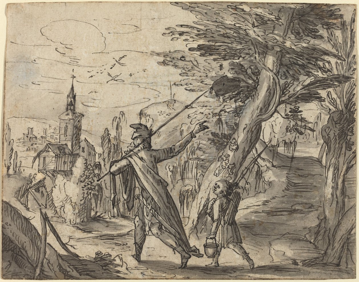 Abramo e Isacco da Hermann Weyer