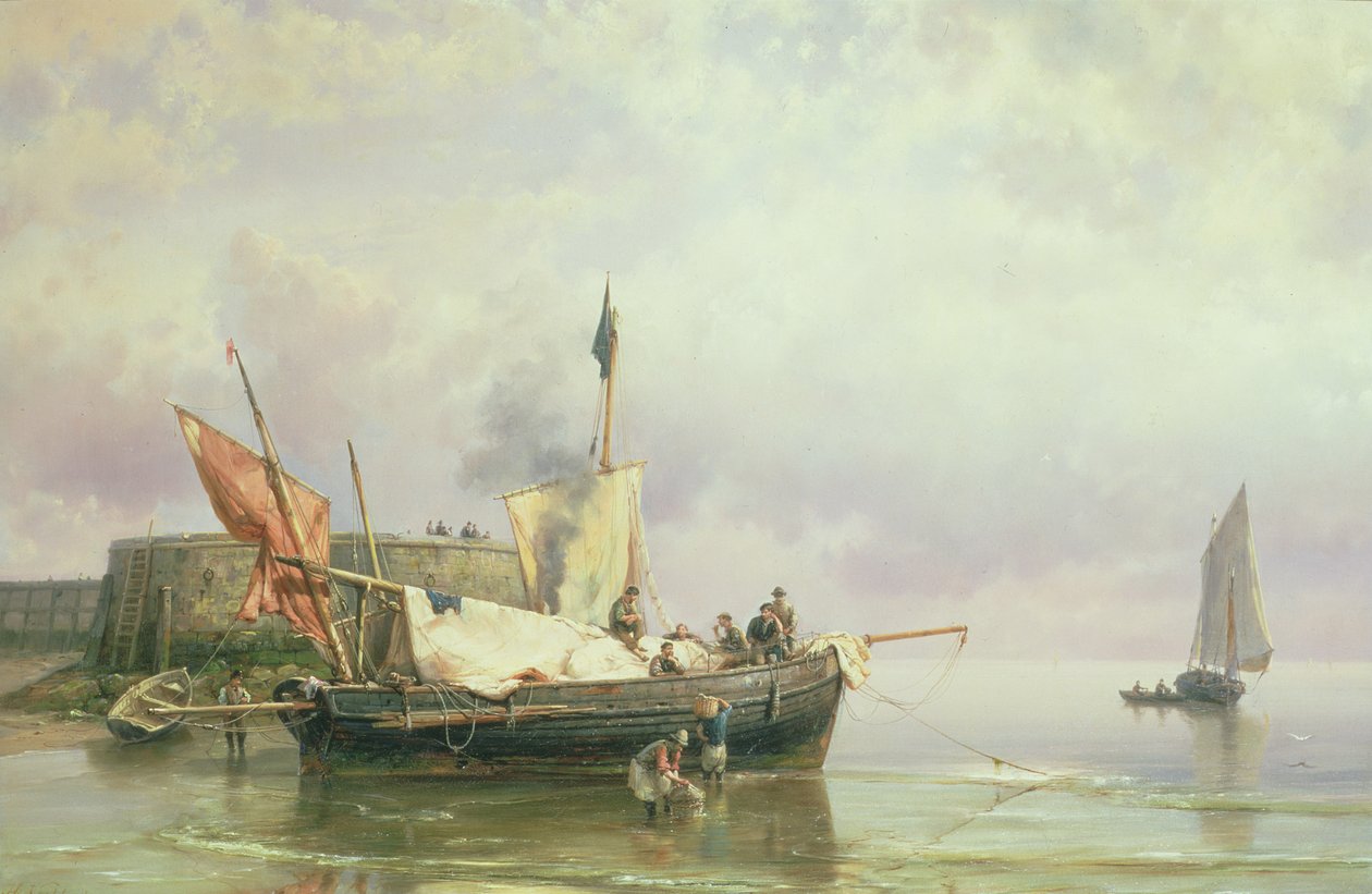 Scena marina da Johannes Hermann Barend Koekkoek