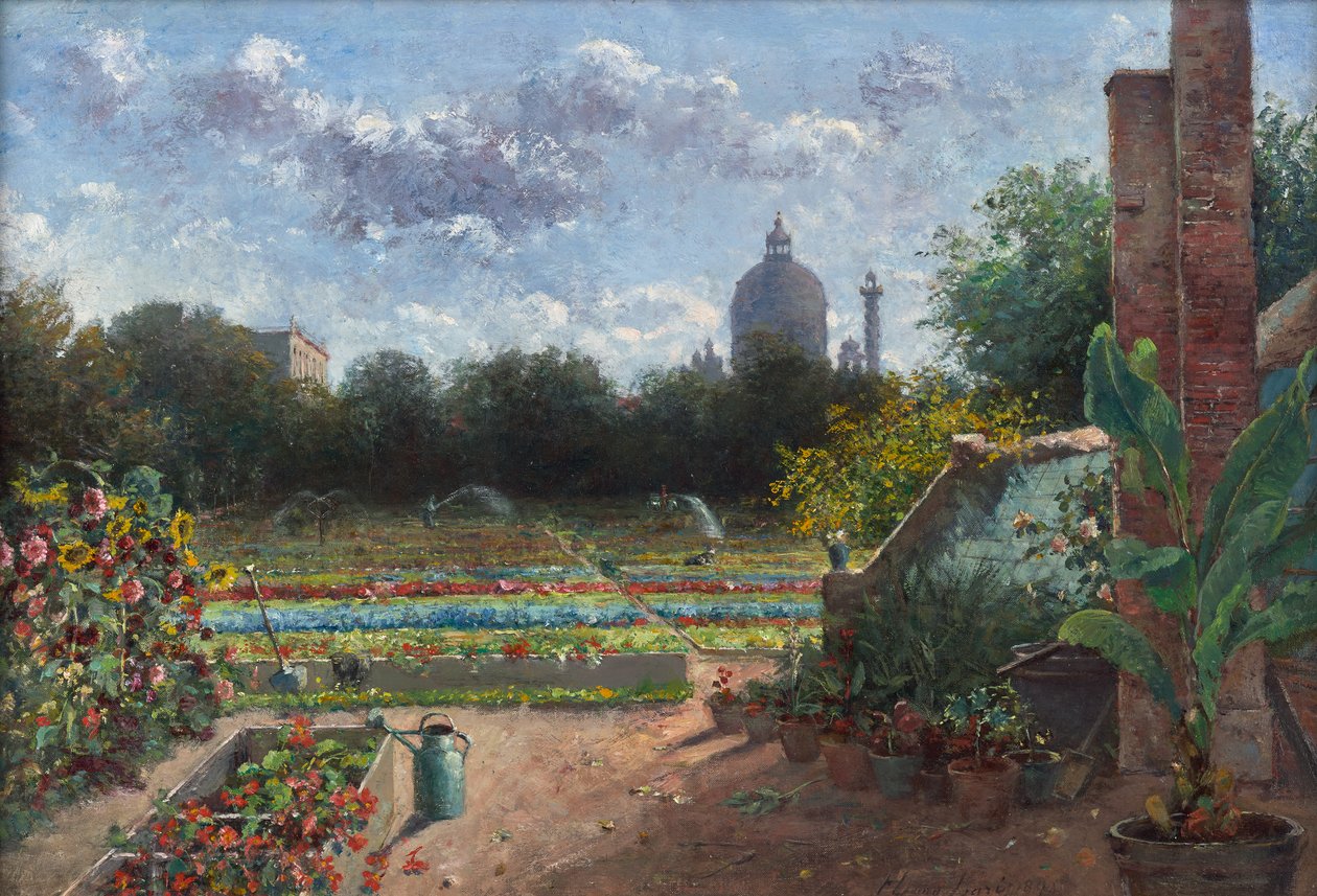 Il giardino botanico a Vienna da Hermine Lang Laris