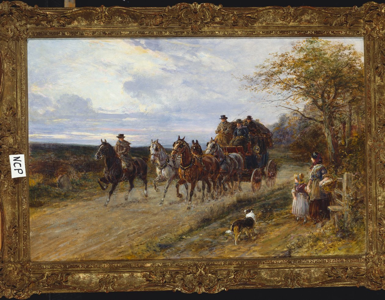 Una carrozza di passaggio da Heywood Hardy