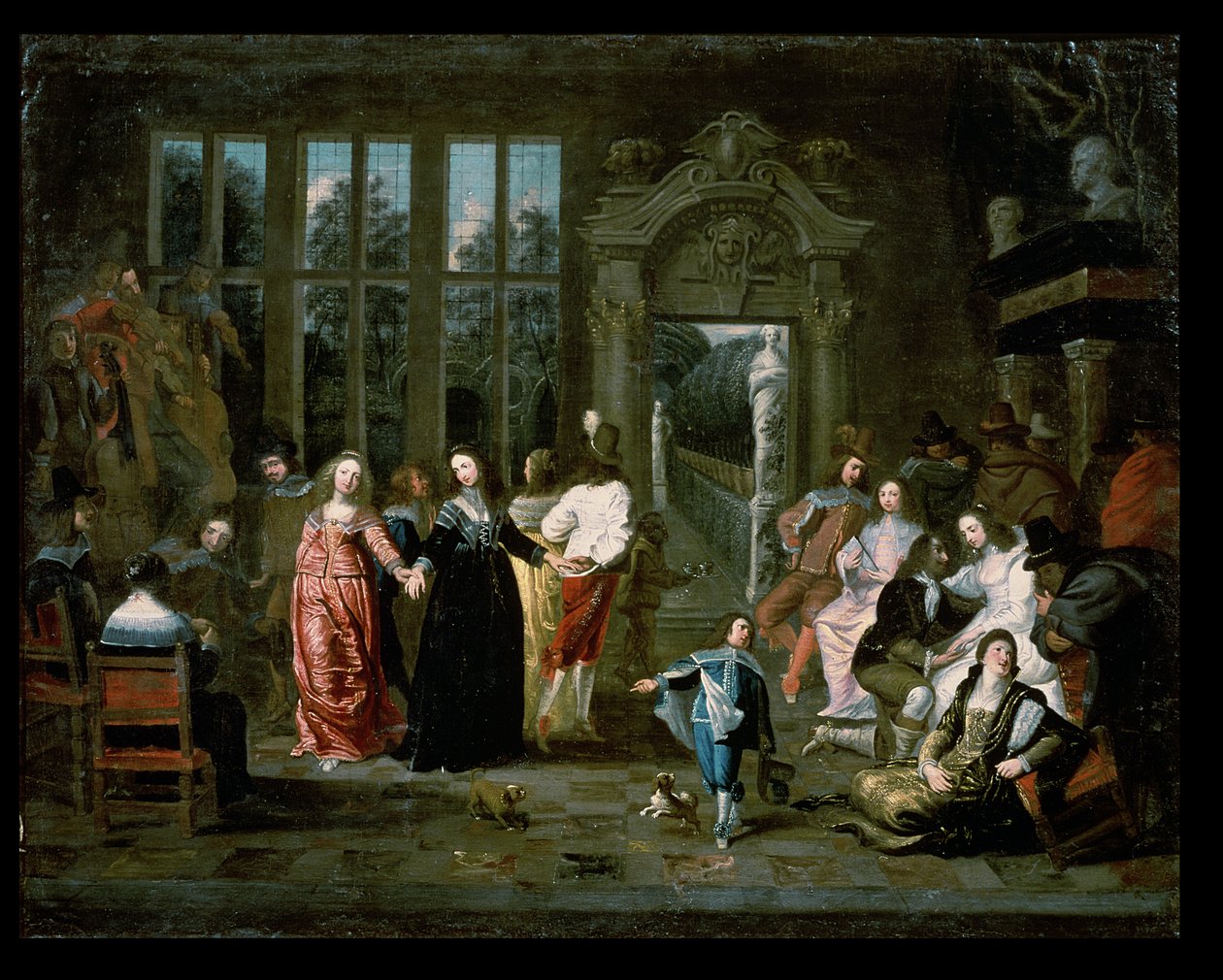 Il ballo da Hieronymus Janssens