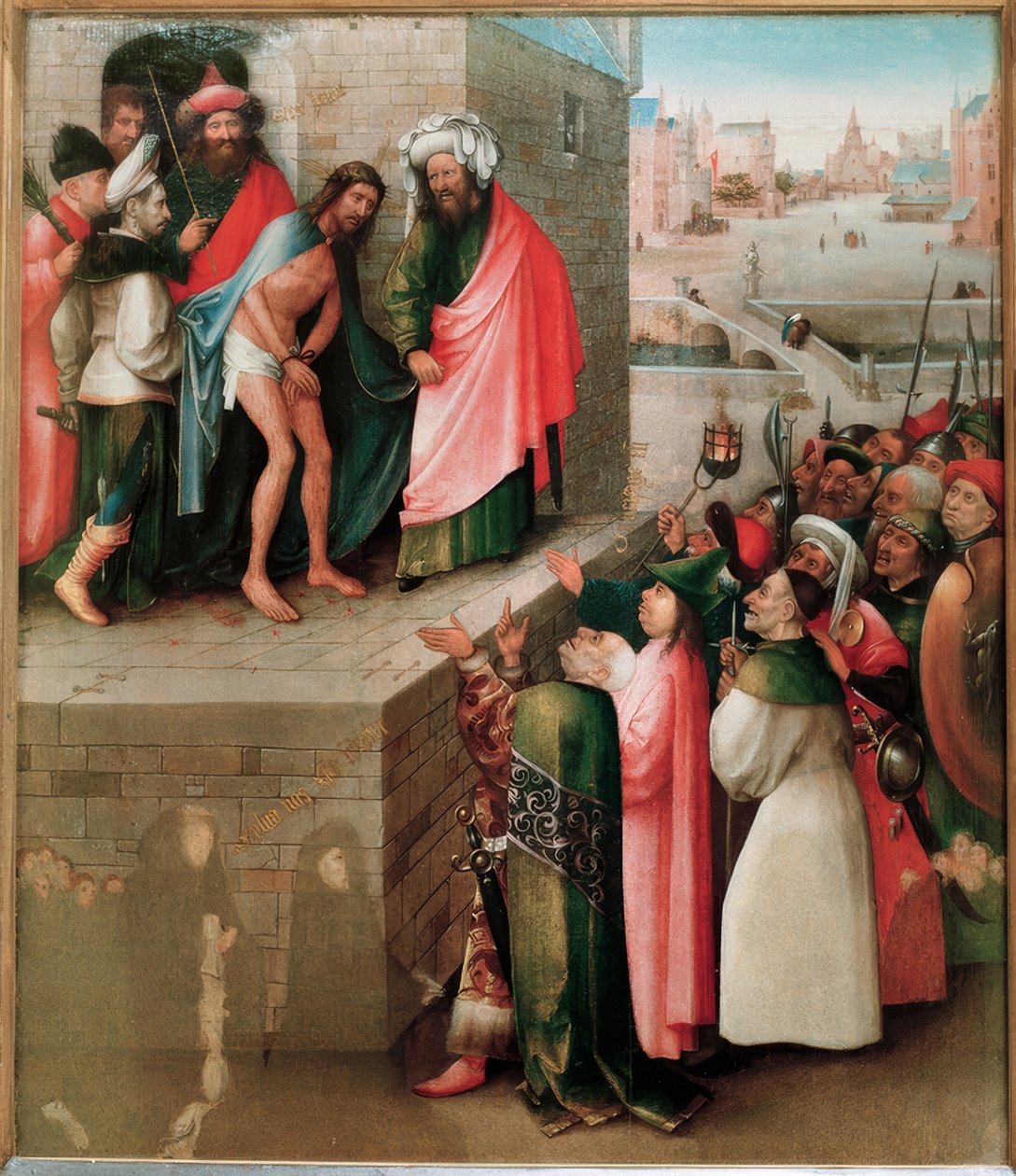 La presentazione di Cristo al popolo da Hieronymus Bosch