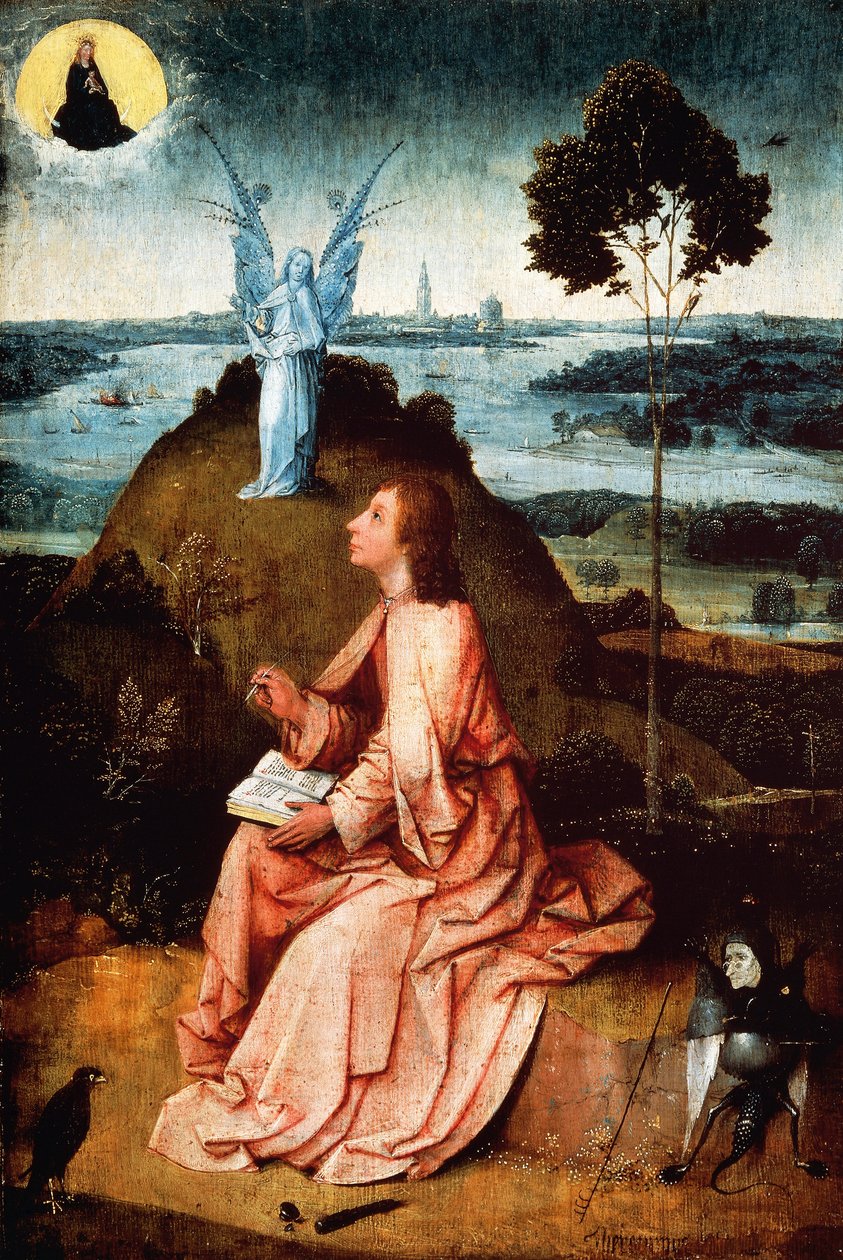 San Giovanni a Patmos da Hieronymus Bosch