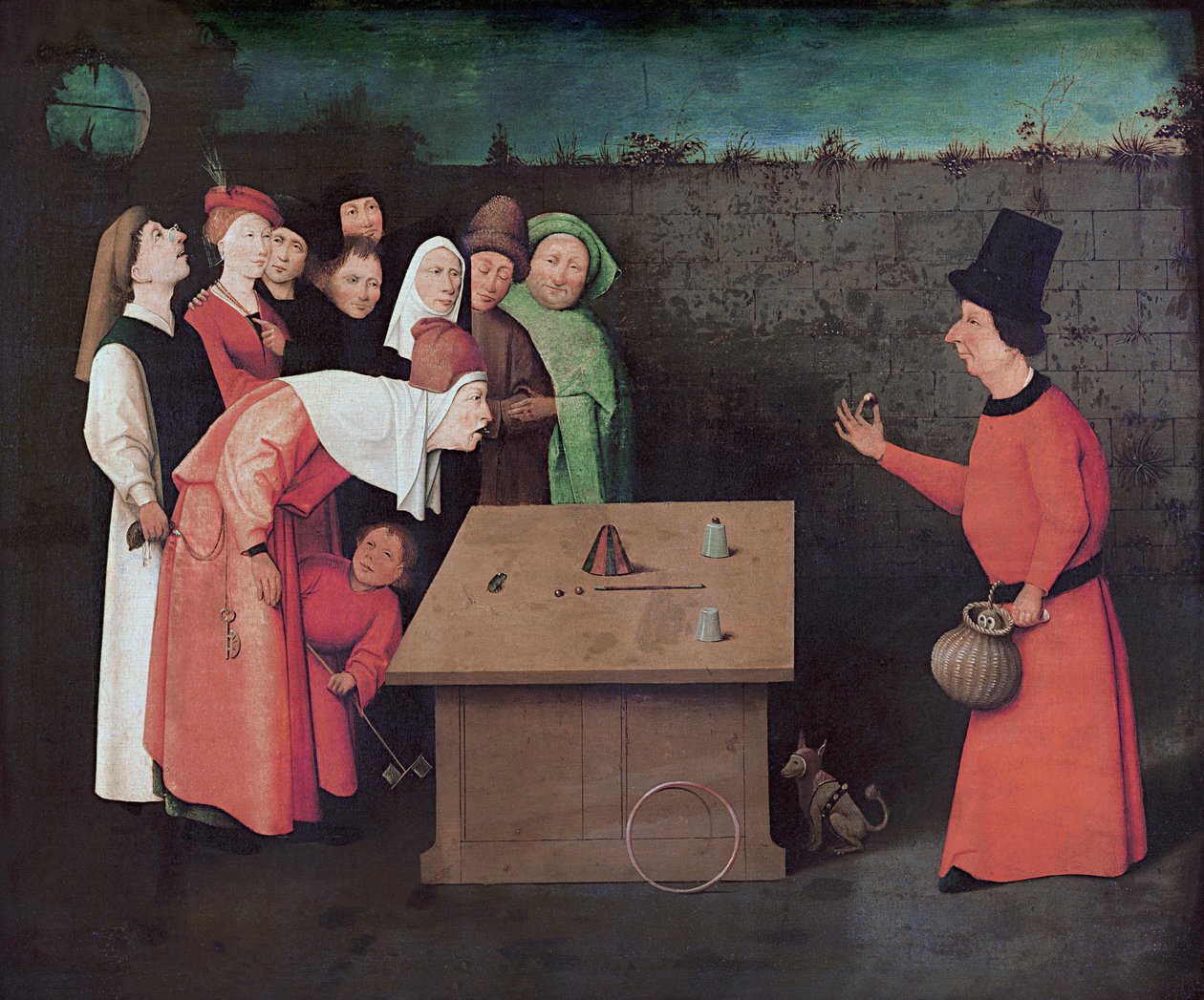 Il prestigiatore da Hieronymus Bosch
