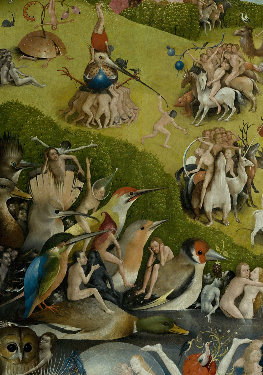 Il Giardino delle Delizie, 1490-1500 da Hieronymus Bosch