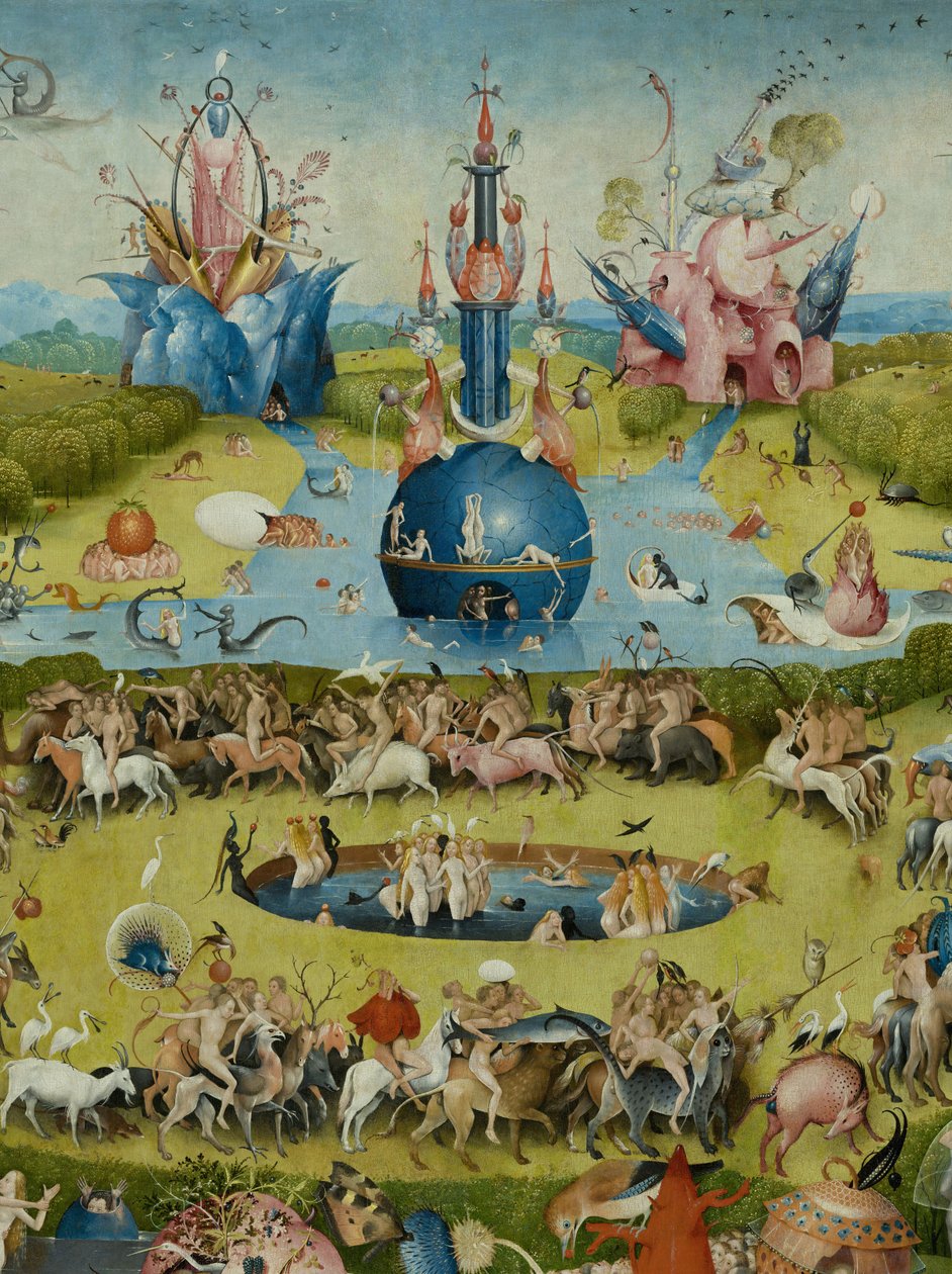 Il Giardino delle Delizie, 1490-1500 da Hieronymus Bosch