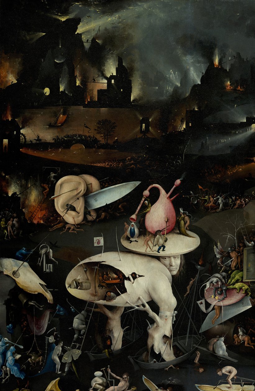 Il Giardino delle Delizie, 1490-1500 da Hieronymus Bosch