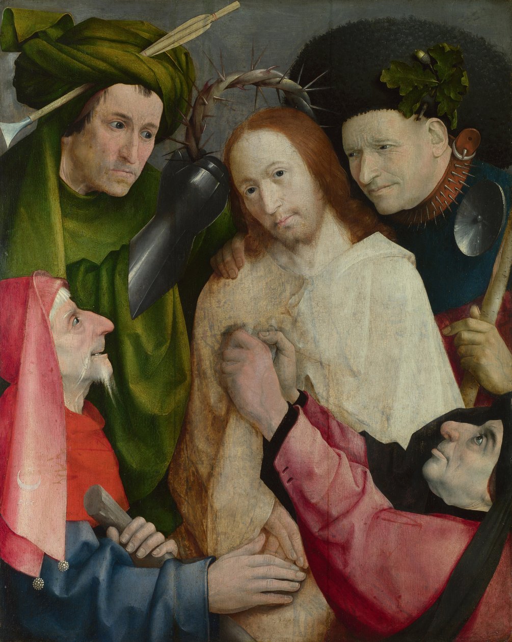 La derisione di Cristo, c. 1500 da Hieronymus Bosch