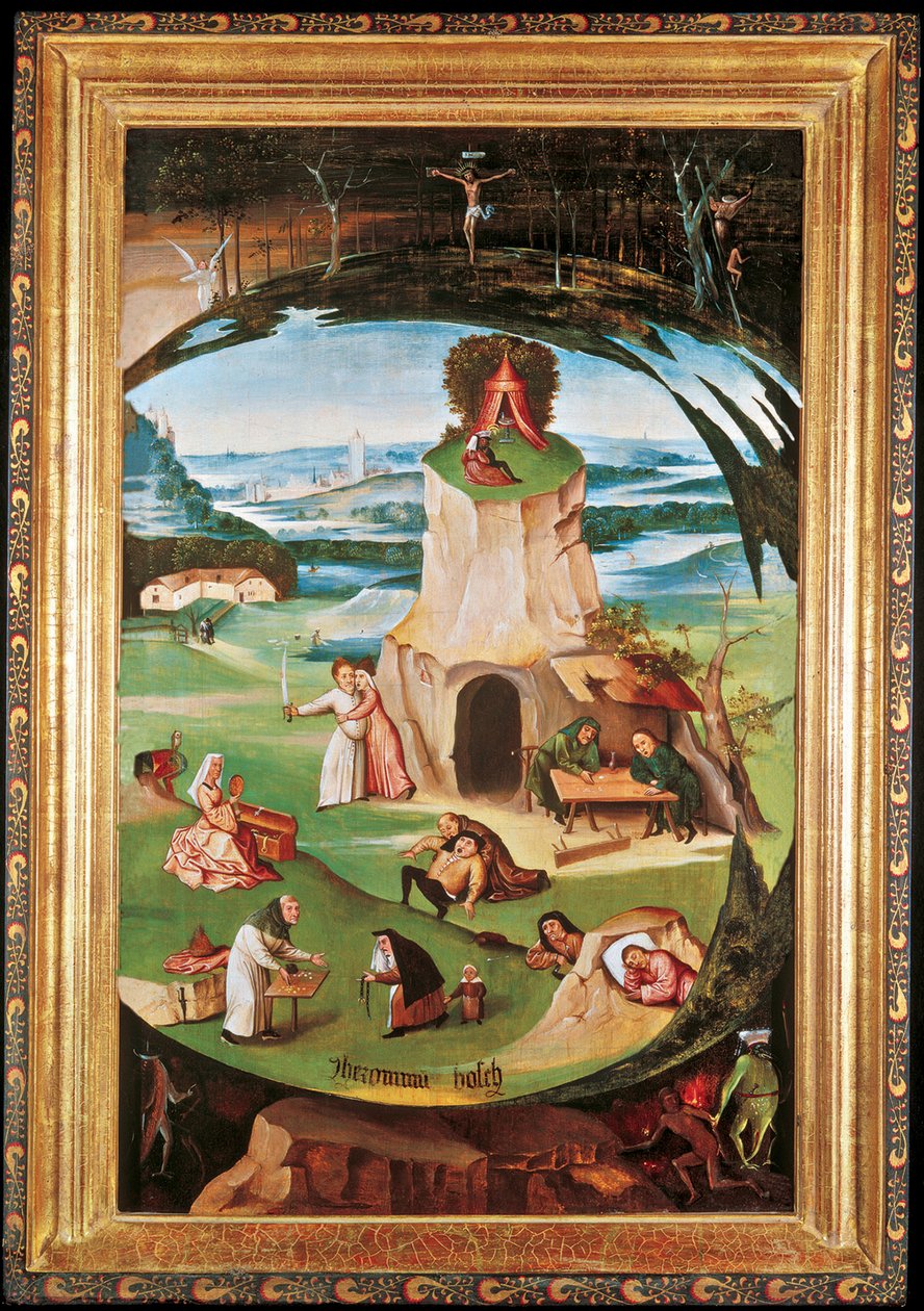 I Sette Peccati Capitali da Hieronymus Bosch