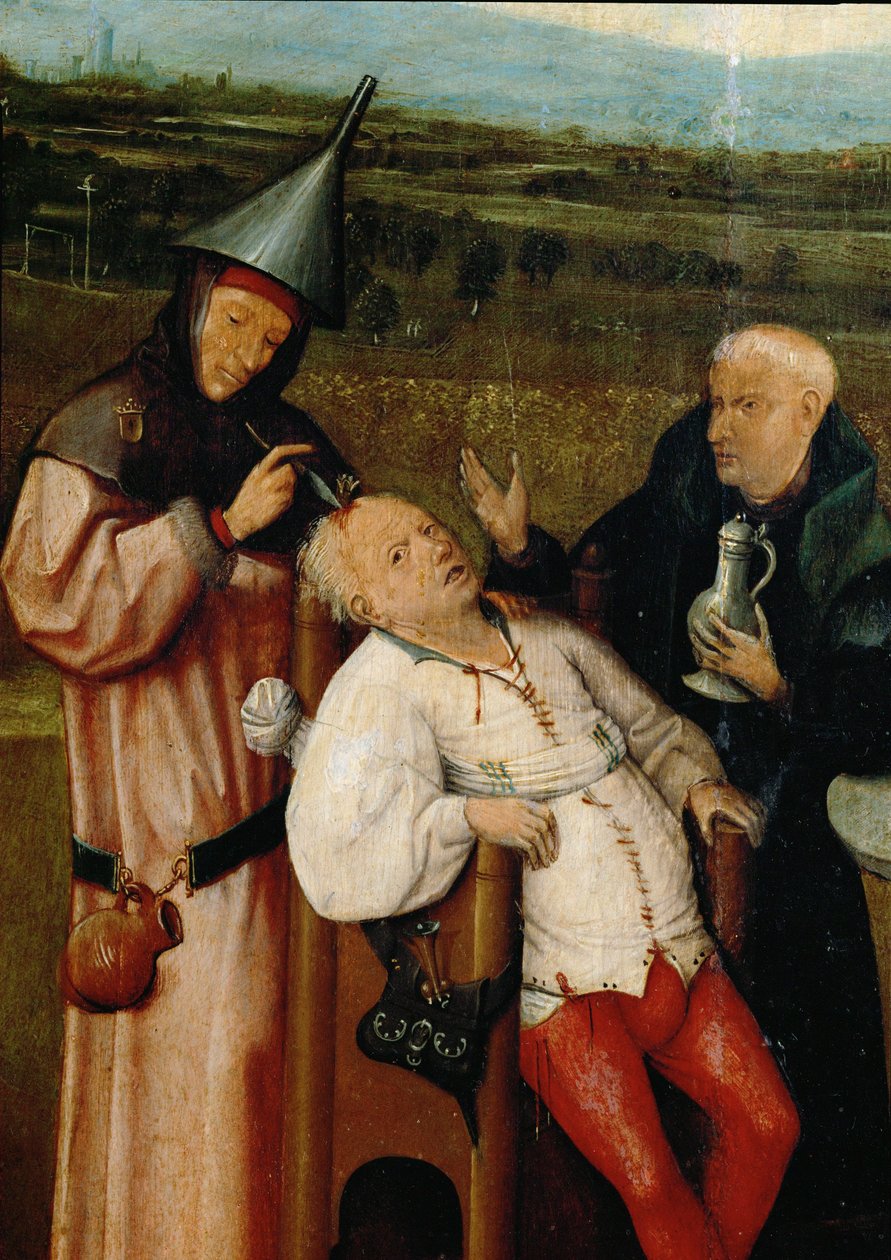 La cura per la follia ... da Hieronymus Bosch