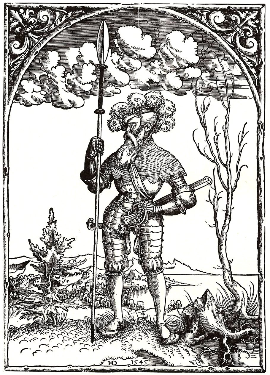 Cavaliere in Armatura da Guerra da Hieronymus Deckinger