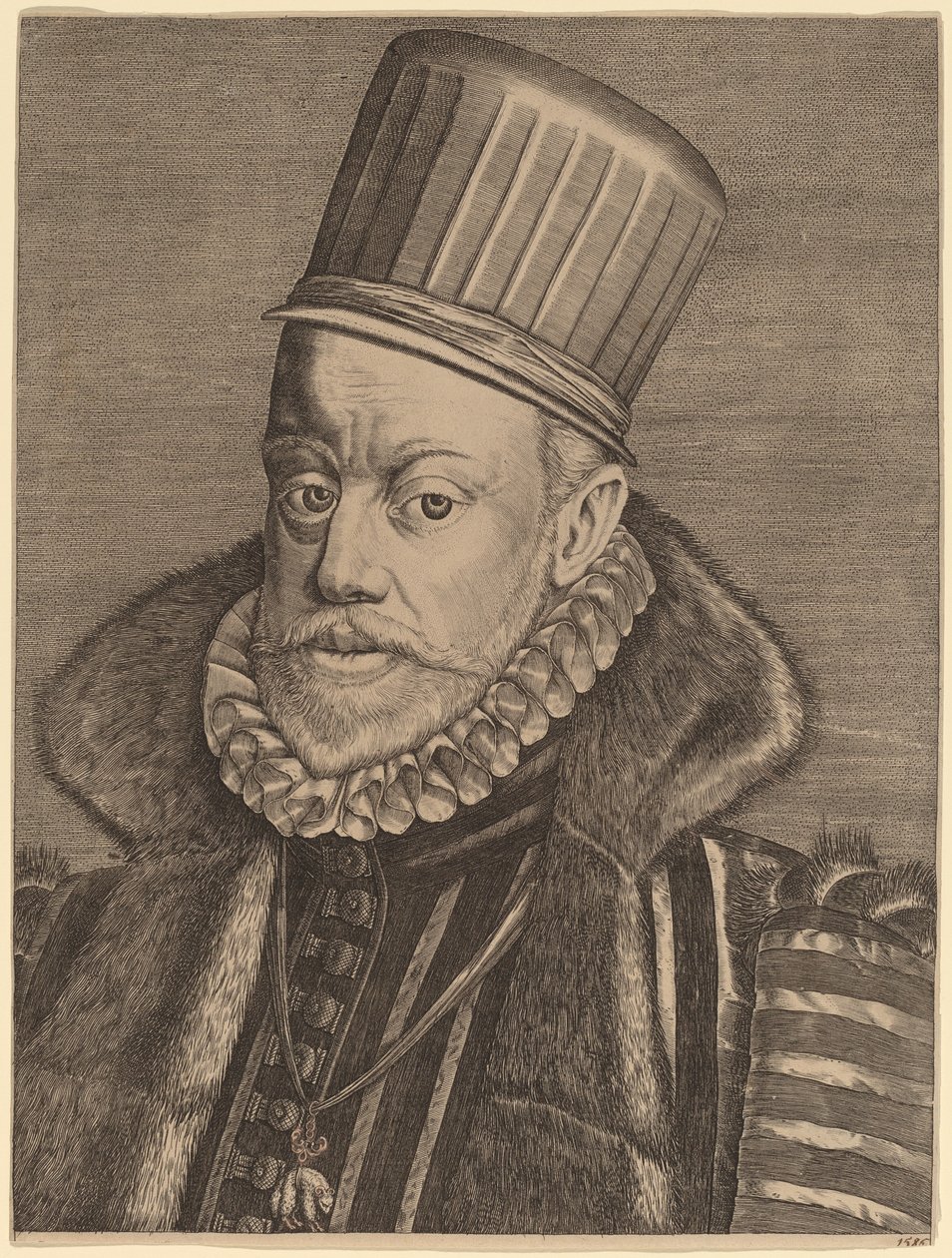 Filippo II di Spagna da Hieronymus Wierix