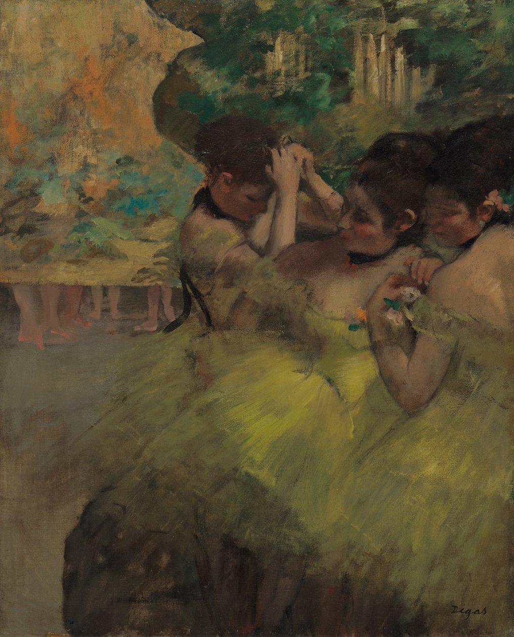 Ballerini gialli (In the Wings) da Hilaire Germain Edgar Degas