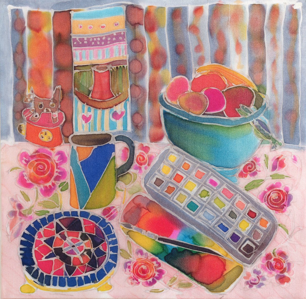 Scatola di colori dell
