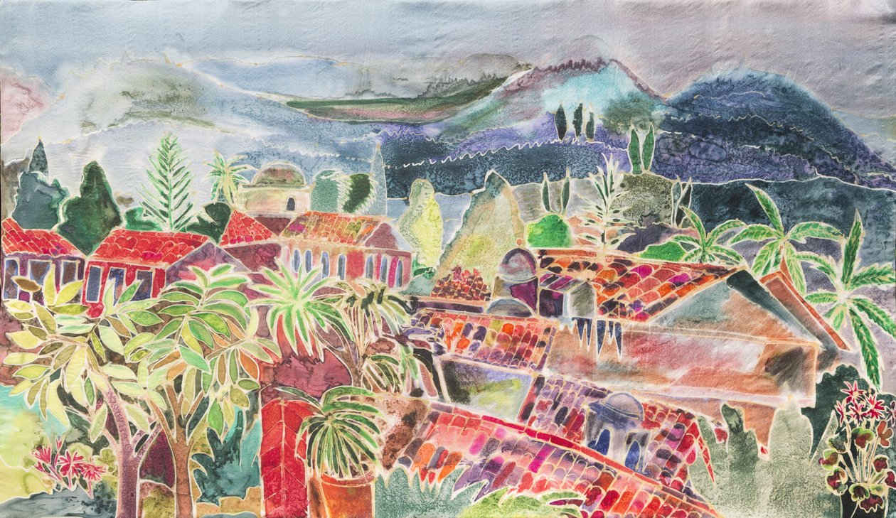 Tetti di Antigua da Hilary Simon