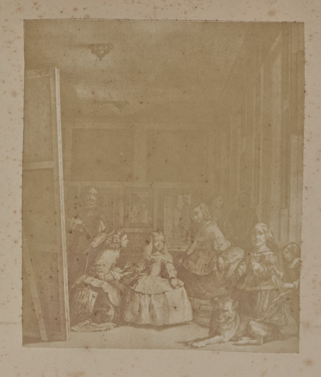 [Incisione di "Las Meninas" di Velazquez]. da Hill and Adamson