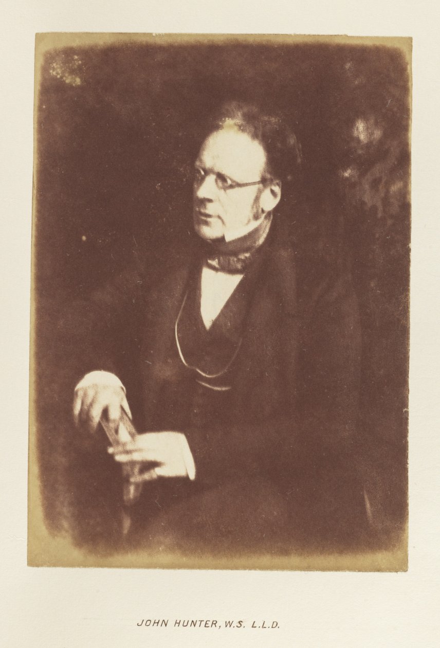 [John Hunter, W.S. L.L.D.] da Hill and Adamson