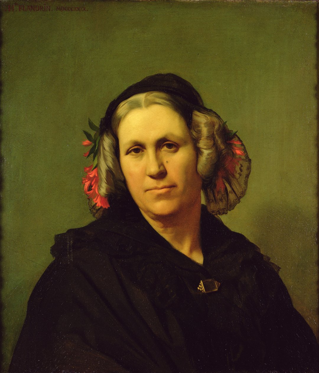 Madame Vinet, 1840 da Hippolyte Flandrin